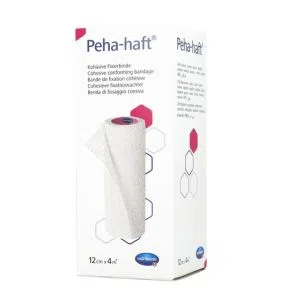 Opaska podtrzymująca Peha-haft, latex free, 4 m x 12 cm, 1 szt.