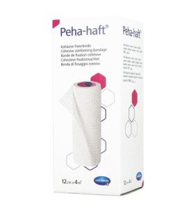 Opaska podtrzymująca Peha-haft, latex free, 4 m x 12 cm, 1 szt.