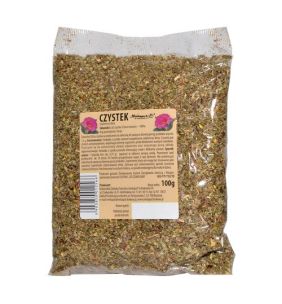 Czystek, zioła do zaparzania, 100 g (Herbapol Kraków)