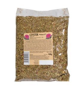 Czystek, zioła do zaparzania, 100 g (Herbapol Kraków)