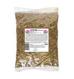 Czystek, zioła do zaparzania, 200 g (Herbapol Kraków)