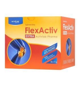 Activlab Pharma FlexActiv Extra, proszek w saszetkach, smak porzeczkowo-żurawinowy, 30 szt.
