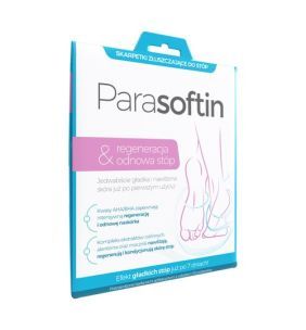 Parasoftin, skarpetki złuszczające do stóp, 20 ml, 2 saszetki (2 skarpetki)