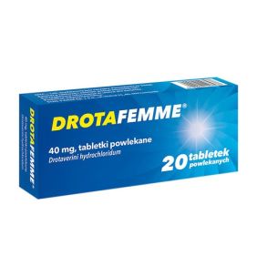 Drotafemme, 40 mg, tabletki powlekane, 20 szt.