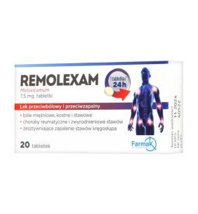 Remolexam, 7,5 mg, tabletki, 20 szt.