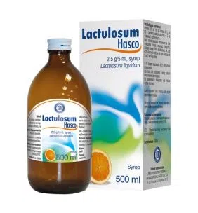 Lactulosum Hasco, 2,5 g/5 ml, syrop, 500 ml