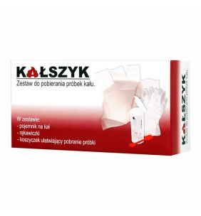 Kałszyk, zestaw do pobierania próbek kału, 1 szt.
