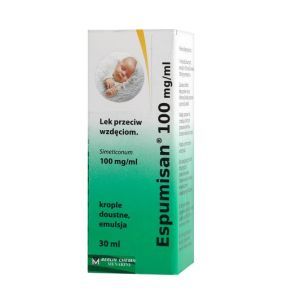 Espumisan, 100 mg/ml, krople doustne, 30 ml (import równoległy, InPharm)