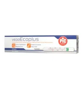 PiC VedoEco Plus, termometr lekarski szklany, bezrtęciowy, 1 szt.