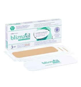 Bliznasil, plastry na blizny po cesarskim cięciu, 3 szt