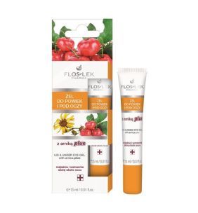 Flos-Lek Pharma, żel do powiek i pod oczy z arniką plus, 15 ml