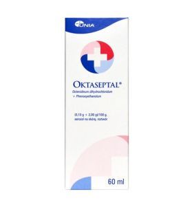 Oktaseptal, (0,10 g+2,00 g)/100 g, aerozol na skórę, 60 ml