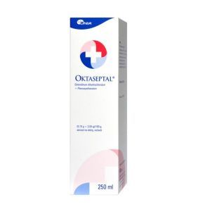 Oktaseptal, (0,10 g+2,00 g)/100 g, aerozol na skórę, 250 ml