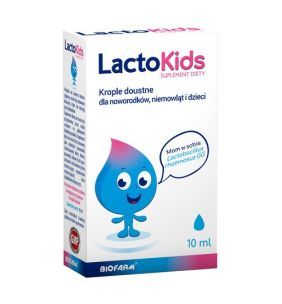 Lacto Kids, krople, doustne, 10 ml