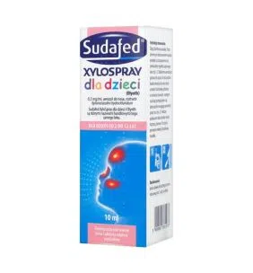 Sudafed XyloSpray dla dzieci, 0,5 mg/ml, aerozol (import równoległy), 10ml