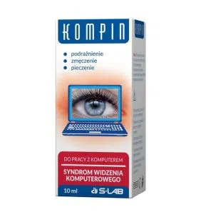 Kompin, krople do oczu, do pracy z komputerem, 10 ml