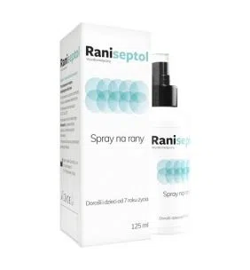 Raniseptol, spray na rany, 125 ml