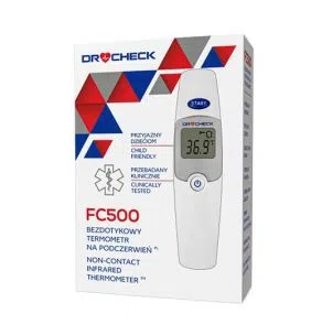 Termometr Dr.Check, FC500, bezdotykowy na podczerwień, 1 szt.