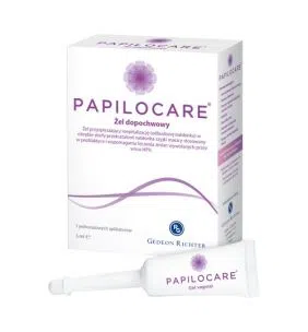 Papilocare, żel dopochwowy, 7 aplikatorów po 5 ml