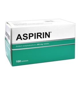 Aspirin, 500 mg, tabl.,(i.row),InPh,Litwa, 100 szt