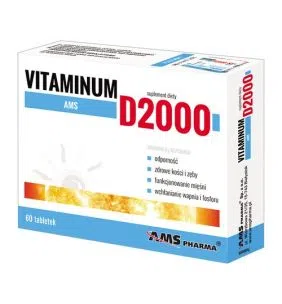 Vitaminum D2000 AMS, tabletki, 60 szt.