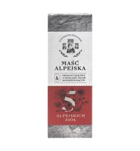 Maść alpejska Linia Natury, silnie rozgrzewająca, 100 ml
