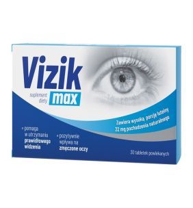 Vizik Max, tabletki powlekane, 30 szt.