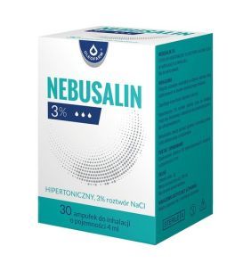 Nebusalin 3%, roztwór do inhalacji, 4 ml, 30 ampułek