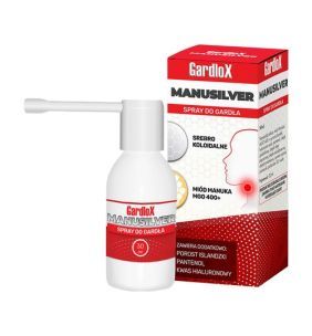 Gardlox Manusilver, spray do gardła, 30 ml