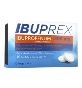 Ibuprex, 200 mg, tabletki powlekane, 10 szt.
