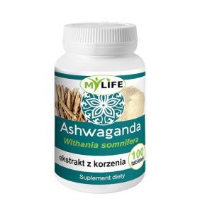 Ashwaganda, ekstrakt z korzenia, tabletki, 100 szt. (DDB)