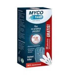 MYCOfast, płyn, 5 ml + 20 pilniczków jednorazowych