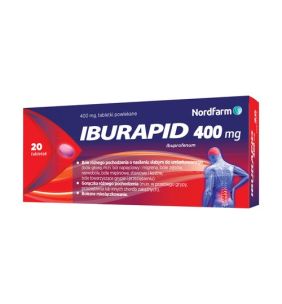 Iburapid, 400 mg, tabletki powlekane, 20 szt.