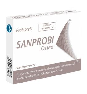 Sanprobi Osteo, kapsułki, 20 szt.