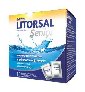 Zdrovit Litorsal Senior, proszek w saszetkach, 15 szt.