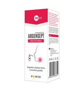 ArgenSept, spray do gardła, 20 ml
