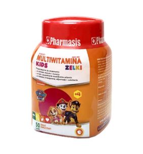 Multiwitamina Kids Żelki Pharmasis, Psi Patrol, 50 szt.