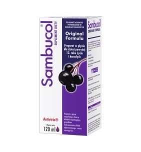 Sambucol Original Formuła, płyn, 120 ml