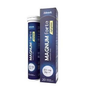 Zdrovit Magnum forte cytrynian, tabletki musujące, 20 szt.
