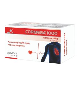 Cormega 1000, kapsułki, 40 szt.