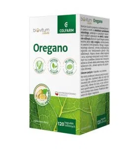 Biovitum Liquid Oregano, kapsułki roślinne, 120 szt.