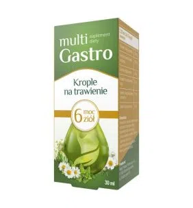 Multi Gastro, krople, na trawienie, 30 ml