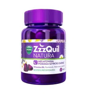 ZzzQuil Natura, żelki, smak owoców leśnych, 30 szt.