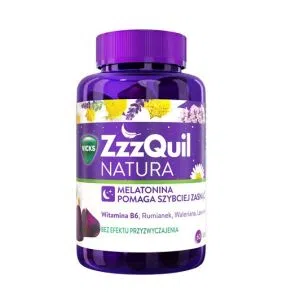 ZzzQuil Natura, żelki, smak owoców leśnych, 60 szt.