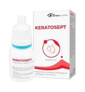 Keratosept, krople do oczu, 10 ml