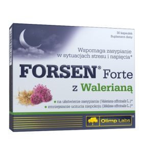 Forsen Forte z walerianą, kapsułki, 30 szt.