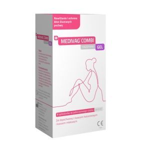 Medivag Combi gel Kadefarm, żel dopochwowy, aplikator, 5 szt.