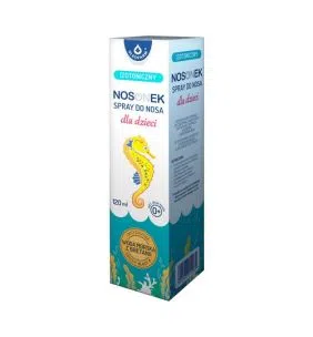 Nosonek, izotoniczna woda morska do nosa dla dzieci, spray, 120 ml