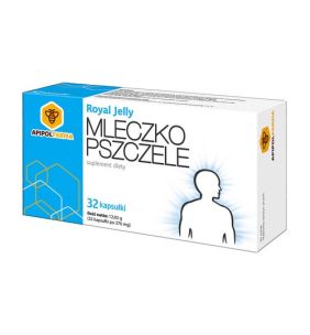 Mleczko pszczele Royal Jelly, kapsułki, 32 szt.