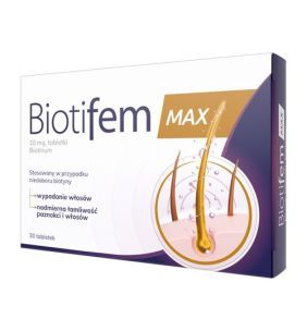 Biotifem MAX, 10 mg, tabletki, 30 sztuk